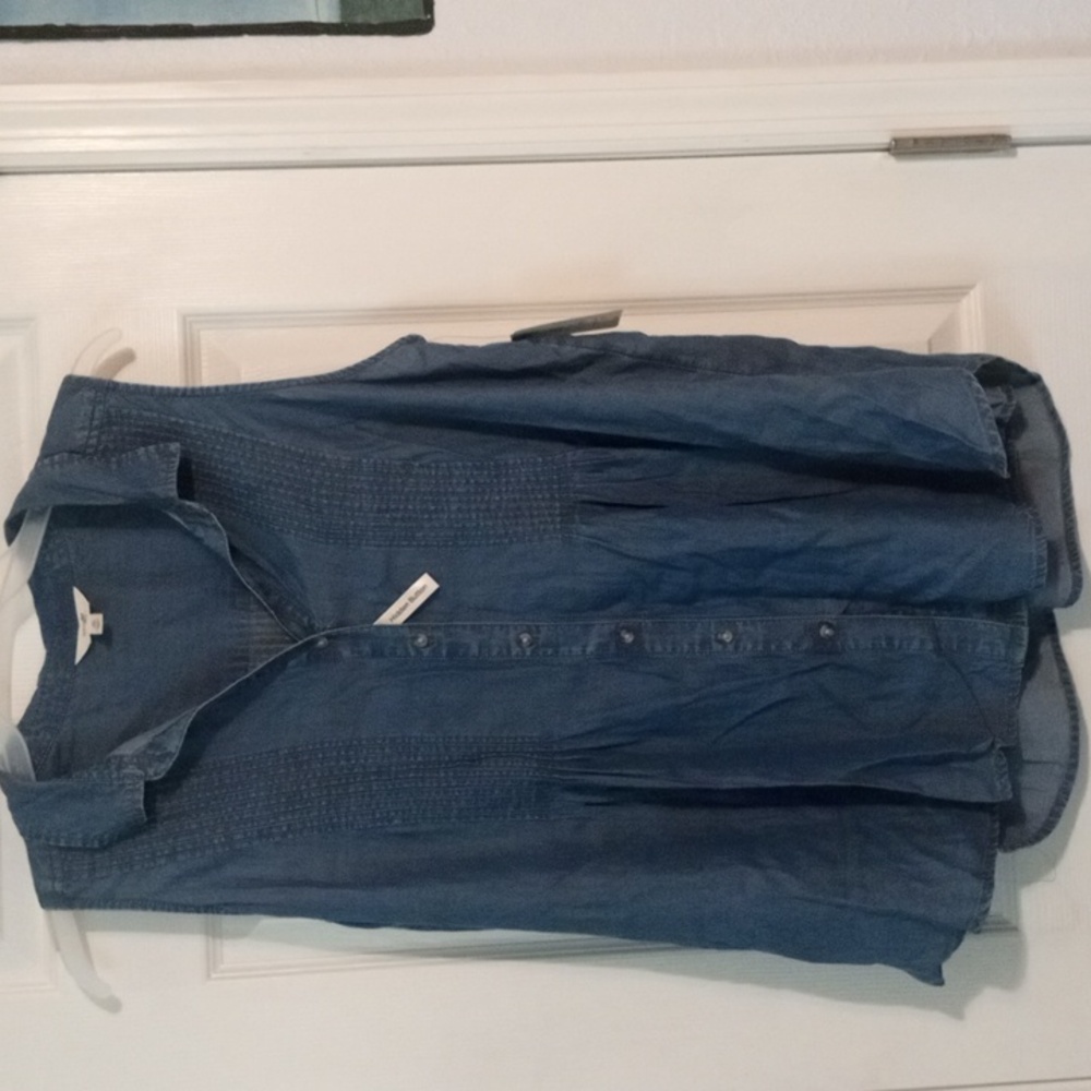 Pintuck Camp Shirt
